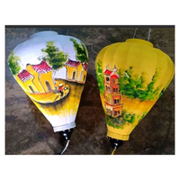 Lanterne dragon en soie à LED Lampe décorative géante pour festival faite à la main Vietnam Prix d'usine