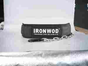 Venta directa <span class=keywords><strong>de</strong></span> fábrica Gimnasio Equipo <span class=keywords><strong>de</strong></span> fitness Levantamiento <span class=keywords><strong>de</strong></span> pesas Power Dip Belt con cadena - Product Image 4