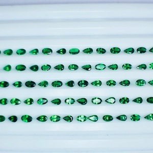 พลอย tsavorite ธรรมชาติแบบหลวมมีความแวววาว AAA และสีเขียวสดใสคมชัดสูงและราคาที่ดีที่สุด - Product Image 6