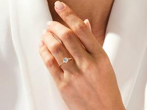 Anillo clásico, joyería para mujer, joyería de estilo bohemio de plata, Plata de Ley 925, Topacio blanco, piedras preciosas, anillo hecho a mano, regalo para esposa - Product Image 5