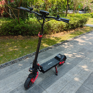 US EU UK <span class=keywords><strong>CA</strong></span> Warehouse <span class=keywords><strong>E</strong></span>-wheel Scooter eléctrico 1600W Motor 48v18ah Batería Doble suspensión 120kg Carga Control de aplicación electrónica - Product Image 5