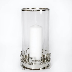 T Light Bougeoirs Lanterne De Mariage Table En Verre Votive Bougeoirs À La Main En Métal Bougeoir Pour La Décoration De La Maison - Product Image 2