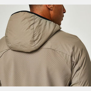 Vente en gros design personnalisé randonnée imperméable hommes coupe-vent survêtement hommes tissé fermeture éclair extérieur design décontracté pour le voyage - Product Image 6