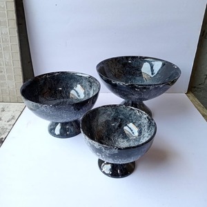 Bol décoratif en résine époxy fait main de luxe pour la décoration de la maison, la table à manger, les centres de table et les cadeaux - Product Image 1