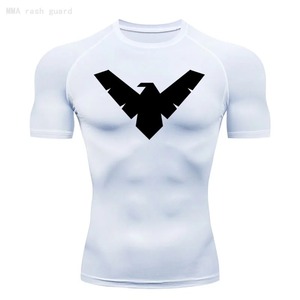 Men's T-<b>shirt</b> <b>Compression</b> <b>Shirt</b> Sun Protection Long Sleeve Second Skin Breathable Rash Guard Sportswear Bodybuilding - Product Image 4