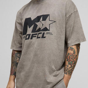 Conjunto de Camisetas de Verano para Hombre al por Mayor, de Alta Calidad, Cómodas, Transpirables, Casuales, de Algodón/Poliéster, con Logotipo Personalizado - Product Image 3