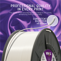 Filament PLA Soie WINKLE 1,75 mm 1 kg pour Imprimante 3D – Haute Précision, Lisse, Matériau Biodégradable, Impression Facile, Vente en Gros FDM