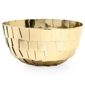 Tazón de Metal de Lujo para Dátiles, Decoración de Mesa para Ramadán, Tazón para Servir Frutos Secos - Product Image 4