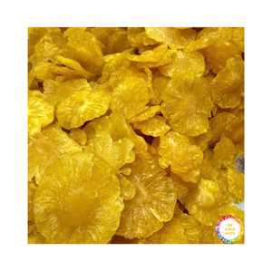 100% tranches d'ananas séchées naturelles pures culture commune biologique goût sucré déshydraté AD ananas sec en dés - Product Image 1