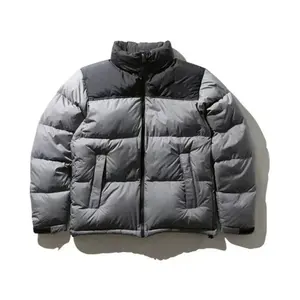 Chaqueta de invierno de moda para hombre, acolchada brillante gruesa de alta calidad con capucha acolchada, tela de lona para estaciones frías - Product Image 6