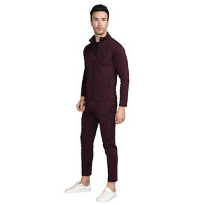 Combinaison de sport deux pièces personnalisée de haute qualité avec logo XL pantalon brodé imprimé personnalisé hiver course à pied entraînement gymnastique décontractée vente en gros - Product Image 1