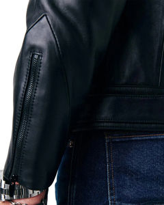 Veste en cuir de mouton véritable unisexe poids léger support haut logo personnalisé OEM fabricant professionnel original personnalisé nouveau - Product Image 5