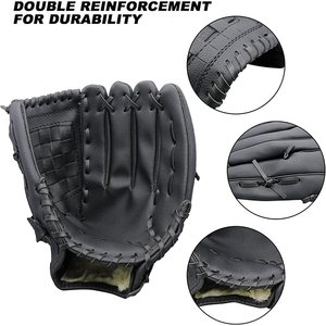 2025 gants de Baseball et Softball personnalisés professionnels nouveau Design gants de gardien de Baseball en cuir véritable - Product Image 3