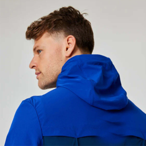 Veste coupe-vent légère pour homme - Respirante et imperméable, col montant, logo sur le devant, pour les activités de plein air et les tenues décontractées - Product Image 3