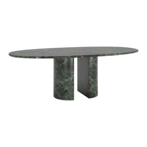 Dolmen Modern Style Dining Table <b>Set</b> <b>Square</b> and Oval Sintered Stone and Marble Solid Wood Assembled for Home Bar - Product Image 3