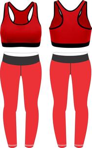 Ensemble de yoga pour femmes meilleure qualité de sublimation et de tissu - Product Image 6