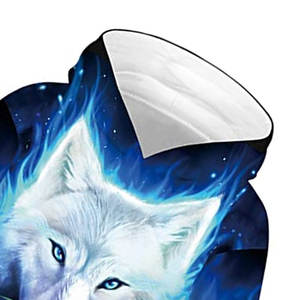 Sweats à capuche vierges par sublimation pour sublimation taille USA Hommes femmes 100% polyester - Product Image 6