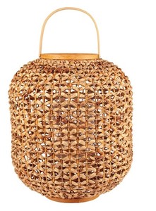 Linterna de jacinto de agua de alta calidad, linterna colgante decorativa, hecha a mano Natural para decoración de habitación - Product Image 2