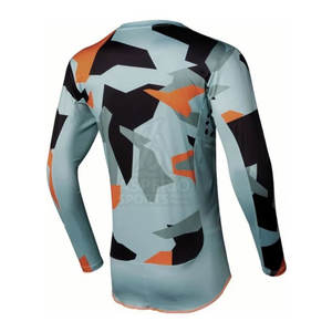 Jersey de Motocross de Estilo Único, Fabricación Profesional, Nuevo Diseño de Moda, Jersey de Carreras de Motocross por Sublimación - Product Image 2