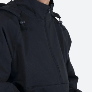 Ropa de calle de nylon Chaquetas deportivas para correr al aire libre Fabricante Zip up Men's Pullover Outdoor Chaqueta cortavientos para hombres - Product Image 4