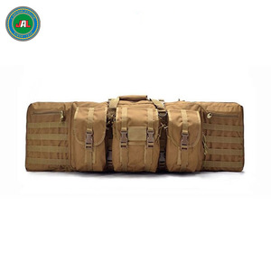 Bolsa de lona para campo de tiro táctico con ranuras para revistas 9X para 5 pistolas, caza y actividades al aire libre - Product Image 6