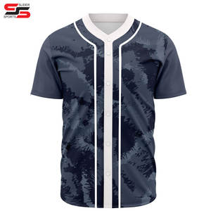 Camiseta de béisbol personalizada con bajo MOQ, camiseta de béisbol con sublimación de nuevo diseño para torneos, novedad - Product Image 4