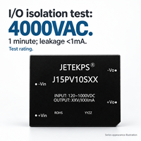 J15PV10S12 15W Modul Konverter DC-DC Terisolasi 120-1000VDC Input Ultra Lebar 12V 1250mA Lubang Catu Daya Tegangan Tinggi 4000VAC