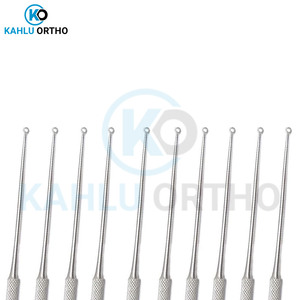 Forme droite taille personnalisée utilisations médicales nouveauté prix compétitif nouvelles curettes d'oreille par KAHLU ORTHOPEDIC - Product Image 6