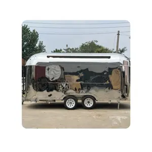 Caminhão de comida móvel com cozinha completa cachorro-quente Preço de atacado Caminhões de comida móvelNovo reboque carrinho de venda de comida