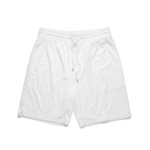 Short Court en tissu de maille confortable unisexe pour hommes, Logo fait sur mesure, couleur unie, été - Product Image 1