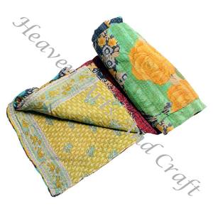 <b>Kantha</b> <b>Quilt</b> Gudari <b>Kantha</b> <b>Quilt</b> Gudari Hot Selling Wholesale Gold Supplier GD2206 Handmade <b>Kantha</b> <b>Quilt</b> Cotton Printed Indian - Product Image 3