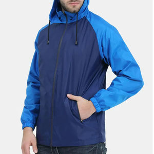 Meilleures ventes Vestes coupe-vent en nylon respirant à séchage rapide pour hommes Service de printemps OEM Fabricant pakistanais sur mesure - Product Image 6