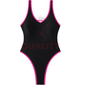 ชุดเต้นแบบมีเสาสำหรับผู้หญิงเด็กผู้หญิงชุดบอดี้สูทผ้ายืดใส่สบายสำหรับฝึกซ้อมแข่งขันและใช้บนเวที - Product Image 4