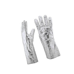 Gants de soudage en cuir de vachette avec logo personnalisé Paume de pistolet avec microfibre et spandex flexibles Auto Best Gants en cuir pour hommes - Product Image 6