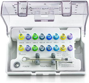 Kit de Implantes Dentales Quirúrgicos Integrados Hosanna con Soluciones de Plataforma Estándar y Ancha, Fuente de Alimentación Manual, Certificado CE - Product Image 5
