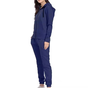 Chándal Deportivo de Invierno para Mujer, Diseño Nuevo, Personalizado, con Capucha, Talla Grande, Estampado, Transpirable, Reversible, Grueso, de Alta Calidad - Product Image 5