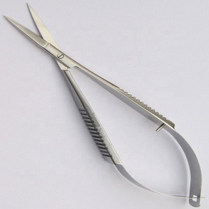 Meilleures ventes Ciseaux à ressort 9 CM pour sourcils et cils Ciseaux de sécurité personnalisables - Product Image 2