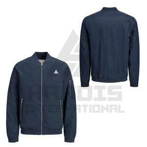 2025 chaquetas de bombardero de ropa deportiva informal personalizadas chaqueta de bombardero personalizada de moda para hombres - Product Image 6