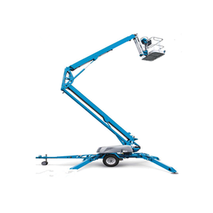 Elevador de pluma telescópico en modo de accionamiento articulado Cherry Picker usado con garantía de 3 años y capacidad de 15000kg en stock - Product Image 6