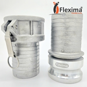 3" Water Industry Connection Stainless Steel <b>Aluminum</b> <b>Pipe</b> Fittings Type C E Female Male Hose Camlock Quick Coupling - Product Image 3