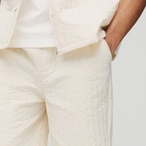 Men Relaxed Fit Quilted <b>Nylon</b> <b>Shorts</b> Mid-length Versatile <b>Shorts</b> Casual Plain Style Oversized Comfortable Fit Factory Rate 2026 - Product Image 3