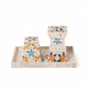 Brûle-encens intemporel en nacre pour la décoration d'autel traditionnelle, la pratique du culte et l'usage spirituel intérieur, en provenance du Vietnam - Product Image 3