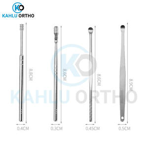 ชุดที่ทำความสะอาดหู6ชิ้นทำจากสเตนเลสสตีลชุดกำจัดขี้หูพิมพ์โลโก้ตามสั่งโดย Kahlu - Product Image 3