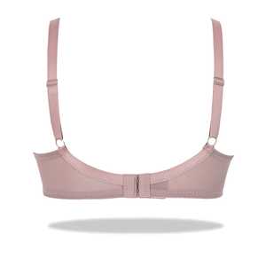 บราแบบมีสายมีลายลูกไม้ผิว - Product Image 4