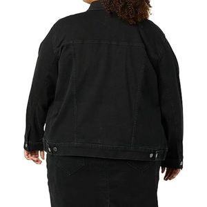 Veste en jean bleu de qualité supérieure pour femmes à manches longues jean court d'hiver avec chaleur confort vestes tendances remplies de coton - Product Image 2