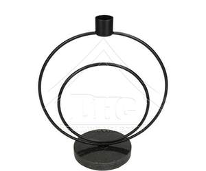 Candelabro Geométrico de Hierro Forjado para Velas de Té - Decoración de Centro de Mesa de Lujo para Bodas y Eventos - Candelabro de Mesa de Grado Profesional - Product Image 1