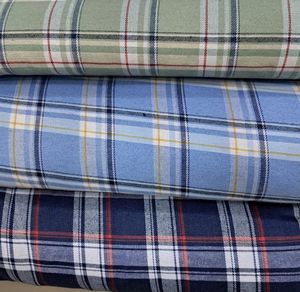 เสื้อและชุดเดรสผ้าลินินแถบสี100% สำหรับเสื้อผ้าโดย RF ทอจากฝรั่งเศสแบบเรียบใส่สบาย - Product Image 2