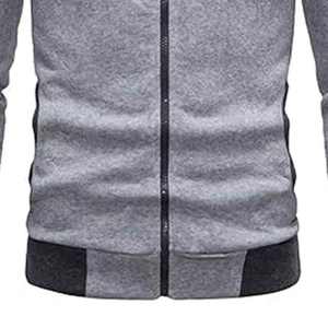 Conjunto Deportivo Personalizado para Hombre con Sudadera con Cremallera, Chaqueta Informal con Estampado, Sudadera con Capucha de Forro Polar a la Moda - Product Image 3