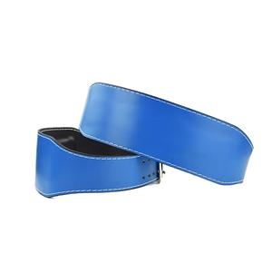 GAF Custom Logo Gym Training Waist Belt Ceinture d'entraînement en cuir de vachette Spot d'entraînement pour l'haltérophilie dorsale Powerlifting Fitness Safety Product - Product Image 3