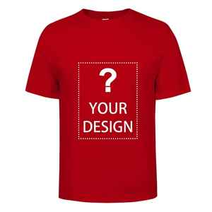 100% algodón personalizado hombres Casual sólido patrón bordado cuello Camiseta de manga corta talla grande Jersey transpirable diseño impreso - Product Image 3